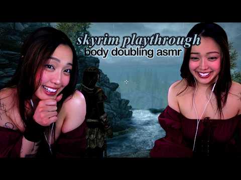parallel play ☁️ skyrim 05 ☁️ asmr for focus, positivity, relaxation