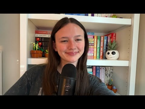 ASMR Bookshelf Tour 📚💙