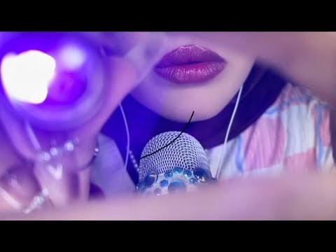 Something In Your Eye 👁 ASMR Lofi (flashlight, up close, personal attention, camera touching)