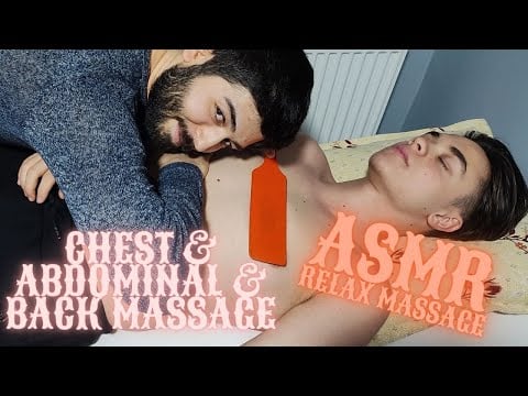 ASMR SPECIAL SOFT CHEST & ABDOMINAL & BACK MASSAGE V ASMR YİĞİT #pijat #chest #asmr @Yigitsann