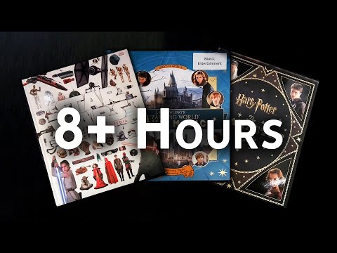 *Whisper* 8 Hours of Books (ASMR)