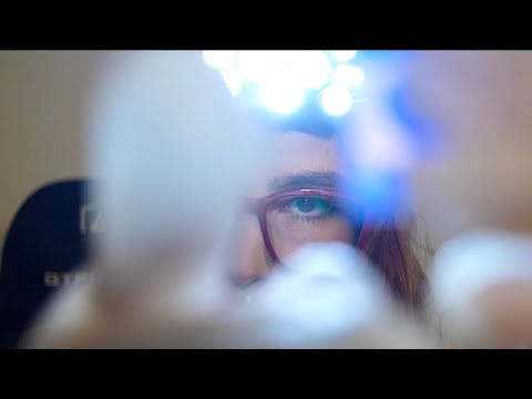 ASMR EYE EXAM 🩺 testing & checking your eyes with a lot of LIGHT TRIGGERS