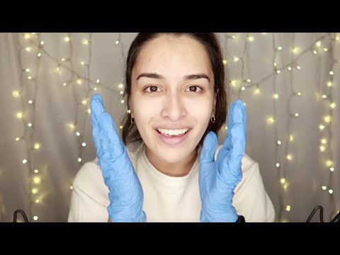 ASMR Examining Your New Face! (Soft Speaking, Latex Gloves, Personal Attention)