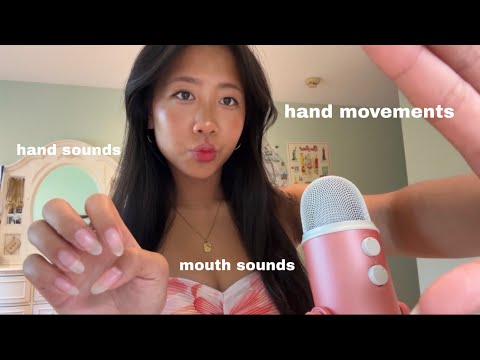 asmr // hand sounds ꣑ৎ˚⊹ 🍥｡𖦹 