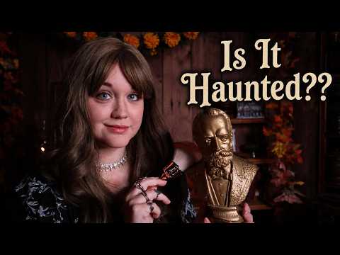 ASMR Slightly Haunted Antique Shop 👻  Southern Accent Storytelling Roleplay (Friendly Ghosts Only)