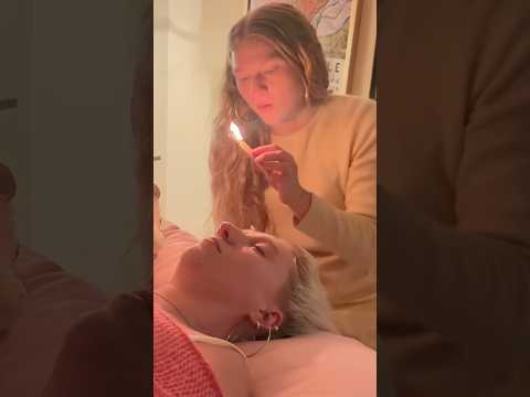 Smoke clearing with palo santo #asmr