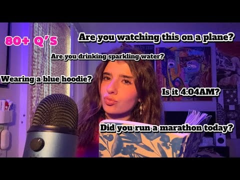 [ASMR] If You Answer “YES” You Can Go To SLEEP 😴 (super random questions+gum chewing) 