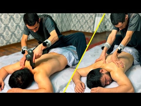 ASMR Back Massage Therapy | Sleep Triggers & Relaxing Tingles