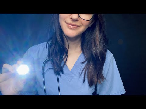 ASMR Nursing Student Examines You l Soft Spoken