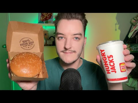 ASMR Hungry Jack's Mukbang