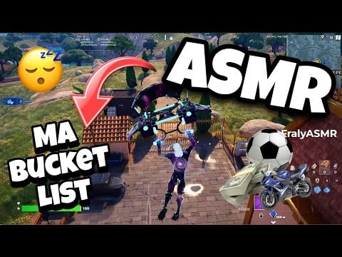 ASMR Français • Ma Bucket List (Les 10 choses que je veut faire avant de mourir)😴💤 (Chuchotement)