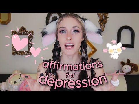 ASMR 💗 Positive Affirmations for Depression