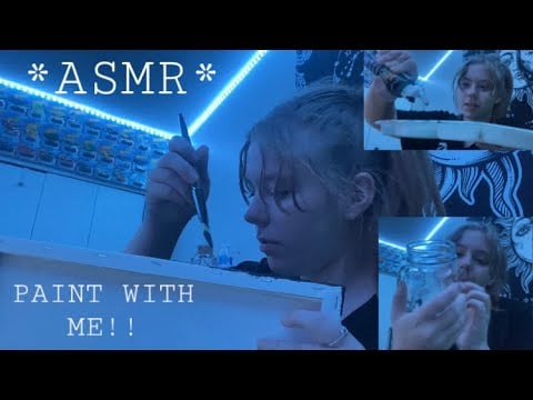 paint with me pt.1 | ASMR