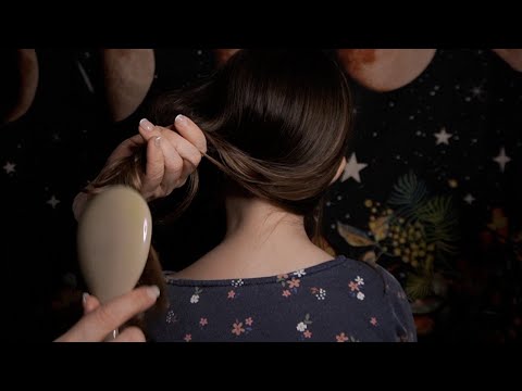 ASMR MIT MEINER TOCHTER 🥰 Haare bürsten, Föhnen, Flechten & Mehr in German/Deutsch