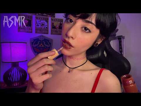 ASMR sons de boca com GLOSS (sons moIhados)