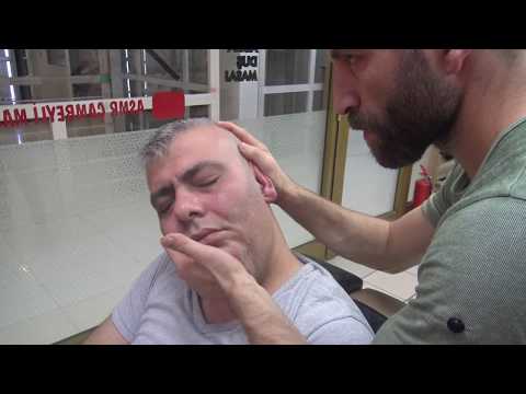 ASMR TURKISH BARBER MASSAGE = NECK CRACK = head,back,neck,face,ear,arm,sleep,energy massage therapy