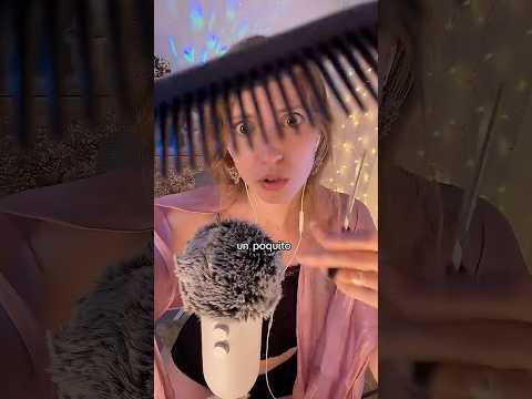 ¿Cuántas veces digo…poquito? 😂✂️ #ASMR #roleplay