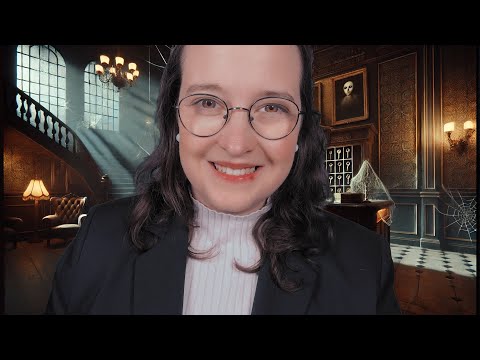 ASMR Hotel-Check-in im gruseligen Spukhaus 👻 🕯️