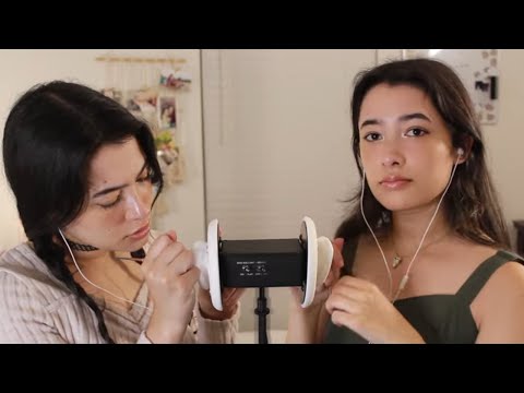 ASMR Twin Ear Cleaning for Double Tingles