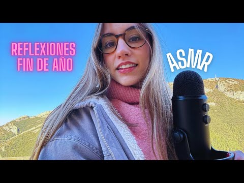 ASMR español REFLEXIONES fin de año 💙