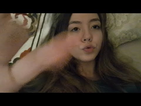 ASMR bem caseirinho - muitos sons de boca! pincel na tela e tapping 