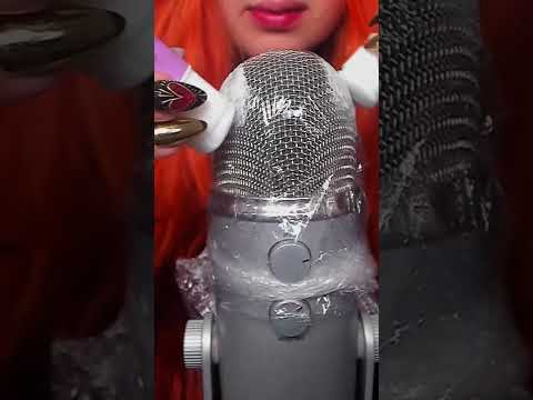ASMR Glue Sticks on the Mic #asmr #tingles #shorts