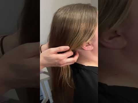 ASMR Hair Play Head Massage #asmrvideos #asmrforsleep #oddlysatisfying #tingleinducing #headscratch