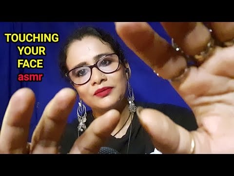 Asmr FACE Touching( Mouth Sounds + Gentle Kisses) 😴💋| Asmr Ghosal | asmr personal attention