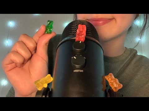 ASMR | Eating gummy bears :)