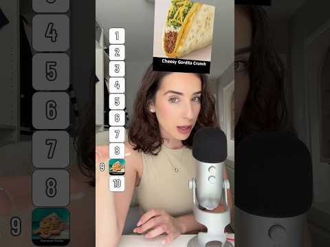 ASMR Ranking Taco Bell Menu Items