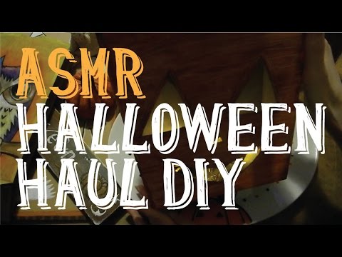 ASMR DIY Halloween Haul 2015 | Whispering | Female | LITTLE WATERMELON