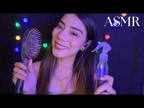 ASMR ☆ clipping ✨ Haciéndote trencitas 💗
