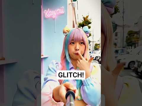 Robot vs Kawaii Queen—Glitch or Glam? 😱
