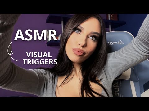 ASMR PER DORMIRE - HAND MOVEMENTS & TRIGGERS VISIVI CHE TI FARANNO CHIUDERE GLI OCCHI