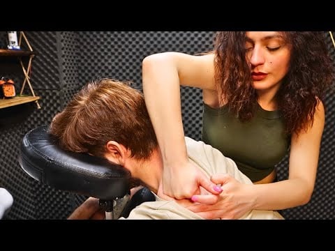 SLEEP THERAPY - Whisper Asmr - Back massage