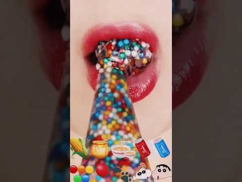 asmr EMOJI FOOD eating sounds(sped up)#asmr#asmrsounds #asmrsounds #audio#shorts