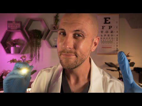 ASMR Cranial Nerve Exam For Relaxation and Sleep