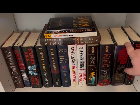 asmr bookshelf tour pt 2