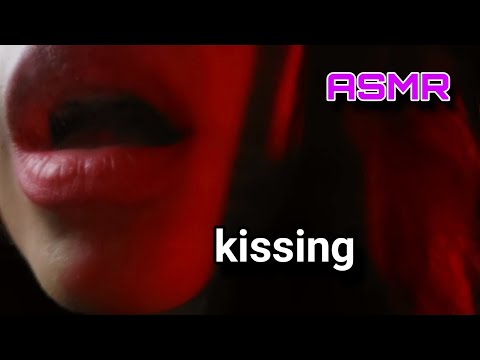 ASMR | KISSING GLASS | I'LL KISS YOU UNTIL YOU FALL ASLEEP | MOUTH SOUNDS | GLASS TAPPING