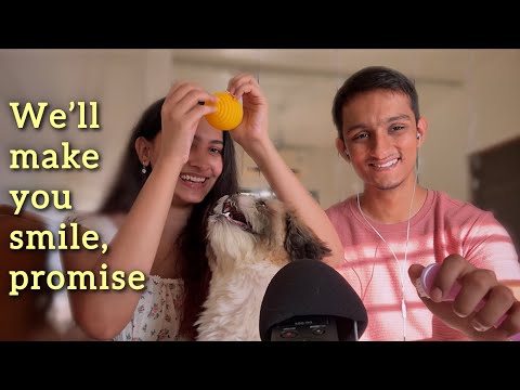 We tried doing ASMR together... and failed spectacularly 😂✨