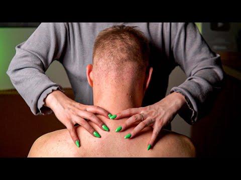 Accelerated ASMR: Scalp & Skin Scratching with Back Tracing Sounds (No Talk)