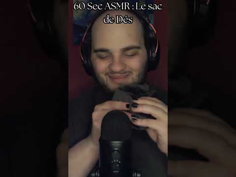 60 sec ASMR : Le sac de Dés  #asmr #asmrfr