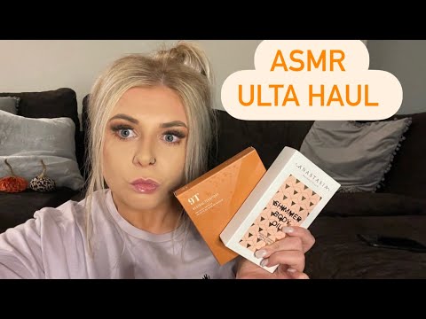 ASMR ulta haul + whispered ramble 💄♥️