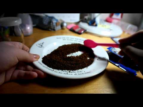 ASMR: Sounds of Coffee Powder and Pistachios