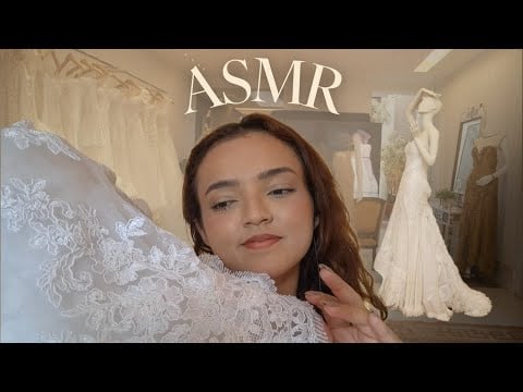 ASMR POV você veio encomendar seu vestido de noiva👰🏻‍♀️