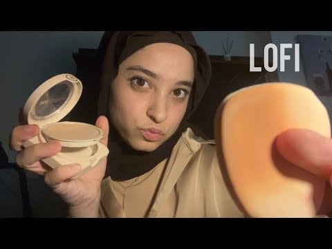 ASMR Giving You a Quick Makeover Before Your Date💄 | Fast and Aggressive| Lofi makeup on lens