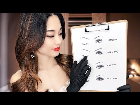 [ASMR] Eyelash Extensions ~ Personal Attention