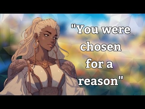 {Asmr} Holy warrior picks you as her champion [praise][envoy speaker] [human listener] [f4a]