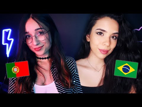 ASMR Portugal/Brasil | Sotaque Português & Brasileiro! Adormece bem rapidinhoo 😴 | @ASMR da Brubs 🇧🇷