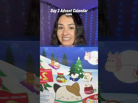 Day 2.5 of the Squishmallow Advent Calendar 🙂‍↔️✌️ (Other half on TT!) #asmr